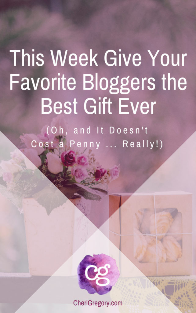 Give Your Favorite Bloggers the Best Gift Ever Thank You Script